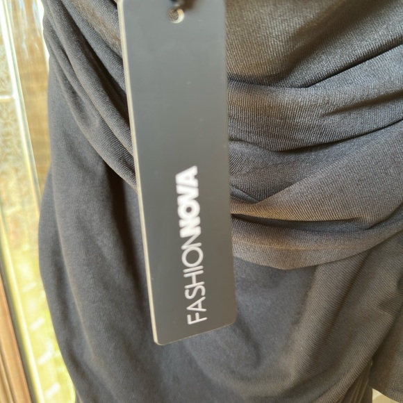 Fashion Nova Black Strapless Dress - Picture 5 of 10